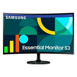 Samsung LS24D366GAN Monitor HDMI curvo de 24" Full HD 100 Hz - Negro