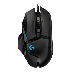 Ratón Gamer Logitech G502 Hero con Cable 25600 DPI - Negro 910-005550/5469