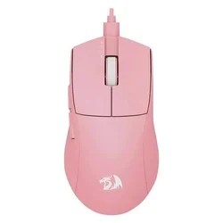Ratón Gamer Redragon K1ng 1K M724P 12400 DPI USB-C - Rosa
