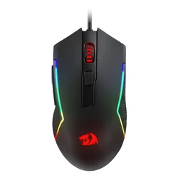Ratón Gamer Redragon M616 Redragon Trident 10000 DPI USB RGB - Negro