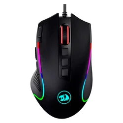 Ratón Gamer USB Redragon Predator RGB - Negro