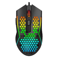 Ratón Gamer Redragon Reaping M987-K 12400 DPI USB RGB - Negro