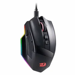 Redragon Rind M813 Ratón Gamer 16000 DPI RGB - Negro