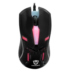 Ratón Gamer Satellite A-561 1200 DPI USB RGB - Negro