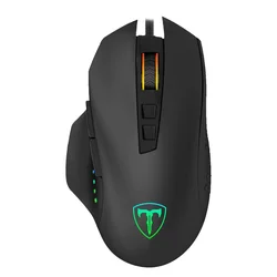 Ratón Gamer T-Dagger T-TGM203 Warrant Officer Gaming RGB con Cable 4800 DPI - Negro