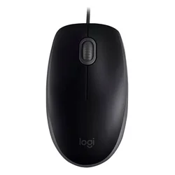 Ratón óptico USB Logitech M110S - Negro