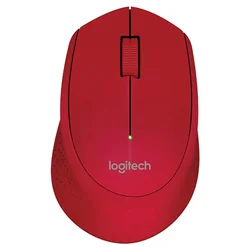 Ratón Logitech M280 910-004286 1000 DPI Inalámbrico - Rojo