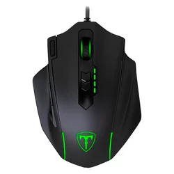 Ratón para juegos T-Dagger Major con cable 8000DPI - Negro TTGM-303