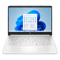 HP Intel N150 4 GB RAM 128 GB UFS Pantalla 14" HD Windows 11 English Green Notebook - 14-DQ6103DX