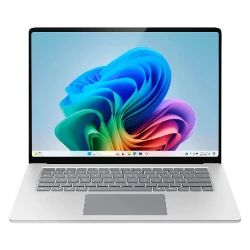 Portátil Microsoft Surface Platinum Snapdragon X Elite 16GB RAM 516GB SSD 15" 2K LCD táctil Windows 11 Inglés Platinum - ZHH-00001