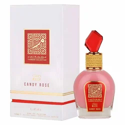 Lattafa Thameen Musk Candy Rose Eau de Parfum para mujer 100ml