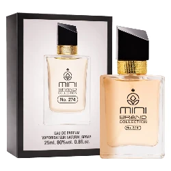 Perfume Mini Brand Collection No.274 Eau de Parfum para Mujer 25ml