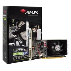 Tarjeta de vídeo Afox GT 610 X NVIDIA GeForce GT 610 1 GB DDR3 - AF610-1024D3L7-V5