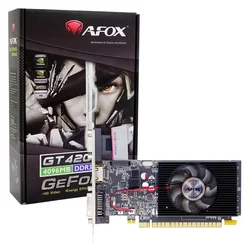 Tarjeta de vídeo Afox NVIDIA GeForce GT 420 4GB DDR3 - AF420-4096D3L5