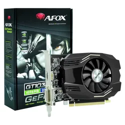 Tarjeta de vídeo Afox X NVIDIA GeForce GT 1030 4GB GDDR4 - AF1030-4096D4H5