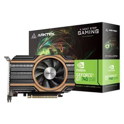 Tarjeta de vídeo para juegos Arktek Cyclops NVIDIA GeForce GT-740 2GB DRR5 - AKN740D5S2GH1