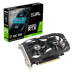 Tarjeta de vídeo Asus Dual OC NVIDIA GeForce RTX 3050 6GB GDDR6 - DUAL-RTX3050-O6G