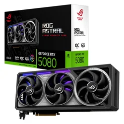 Tarjeta de vídeo ASUS ROG Astral NVIDIA GeForce RTX-5080 16 GB GDDR7 - ROG-ASTRAL-RTX5080-O16G-GAMING
