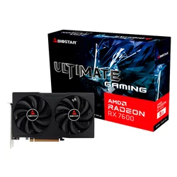 Tarjeta de vídeo Biostar Ultimate Gaming OC AMD Radeon RX-7600 8GB GDDR6
