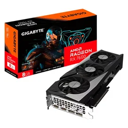 Tarjeta de vídeo Gigabyte AMD Radeon RX-7600 Gaming OC 8GB GDDR6 - GV-R76GAMING OC-8GD