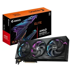 Tarjeta de vídeo Gigabyte Aorus Elite AMD Radeon RX 9070XT 16GB GDDR6 - GV-R9070XTAORUS E-16GD