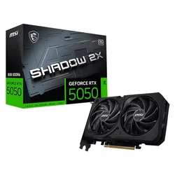 Tarjeta de vídeo MSI Shadow 2X OC NVIDIA GeForce RTX-5050 8GB GDDR6 - 912-V538