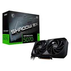 Tarjeta de vídeo MSI Shadow 2X OC NVIDIA GeForce RTX 5070 12 GB GDDR7 - 912-V532-011