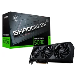 Tarjeta de vídeo MSI Shadow 3X OC NVIDIA GeForce RTX 5080 16 GB GDDR7 - 912-V531