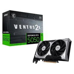 Tarjeta de vídeo MSI Ventus 2X OC NVIDIA GeForce RTX-5050 8GB GDDR6 - 912-V538