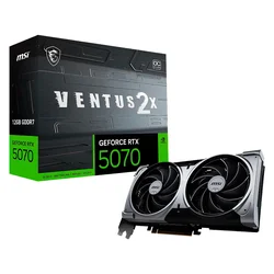Tarjeta de vídeo MSI Ventus 2X OC NVIDIA GeForce RTX-5070 12 GB GDDR7 - 912-V532