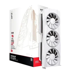Tarjeta de video XFX Quicksilver White Gaming Edition AMD Radeon RX-9070 16GB GDDR6 - RX-97TQICKW9