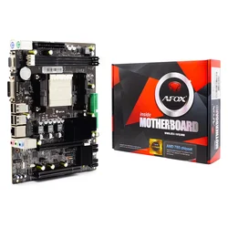 Afox Placa Base A78-MAD3 DDR3 Zócalo AM3 Chipset AMD A78 DDR3 Micro ATX