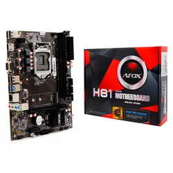 Placa base Afox IH81-MA5-V4 Socket LGA 1150 Chipset Intel H81 DDR3 Micro ATX