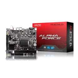 Placa Base Arktek AK-B75M EL DDR3 Socket LGA1155 Chipset B75 Micro ATX