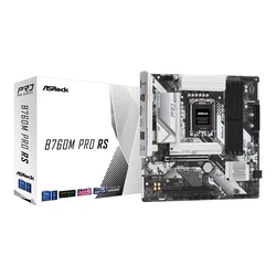 Placa Base Asrock B760M Pro RS Blanco DDR5 Socket LGA 1700 Chipset Intel B760 Micro ATX