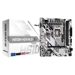 Asrock H610M-HDV/M.2 Placa base D5 DDR5 Socket M.2 Chipset Intel H610 Micro ATX