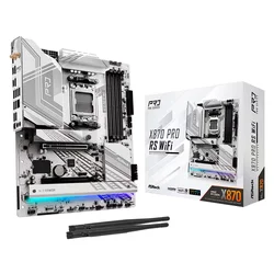 ASRock X870 Pro RS WiFi DDR5 Socket AM5 Chipset X870 Placa base ATX