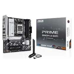Placa Base Asus Prime B840M-A WiFi 4XDDR5 Socket AM5 Chipset AMD B840 Micro ATX