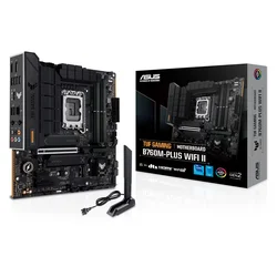 Placa Base Asus Tuf Gaming B760M Plus WiFi II Socket LGA 1700 Chipset Intel B760 DDR5 Micro ATX