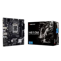 Biostar H610MHD D5 DDR5 Socket 1700 Chipset H610 Placa base Micro ATX