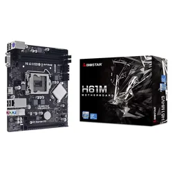 Placa base Biostar H61MHV3 DDR3 Socket LGA 1155 Chipset Intel H61 Micro ATX