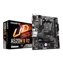 Placa Base Gigabyte A520M K V2 M.2 DDR4 Socket AM4 Chipset AMD A520 Micro ATX
