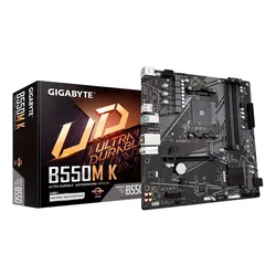 Placa Base Gigabyte B550M K Socket AM4 Chipset AMD B550 DDR4 Micro ATX