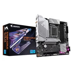Placa Base Gigabyte B760M Aorus Elite AX DDR5 Socket LGA 1700 Chipset Intel B760 Micro ATX