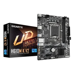 Placa Base Gigabyte H610M K V2 DDR5 Socket LGA 1700 Chipset Intel H610 Express Micro ATX