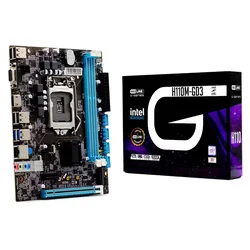 Placa base Goline H110M-GD3 DDR3 Socket 1151 Chipset Intel H110 Micro ATX - (1 año de garantía)