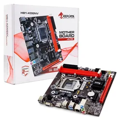 Placa Base Keepdata H81-KDGNV DDR3 Socket LGA 1150 Chipset Intel H81 Express Micro ATX