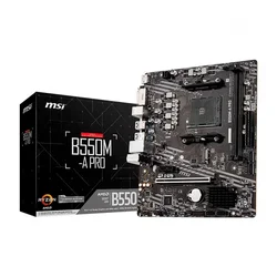 Placa Base MSI B550M-A Pro DDR4 Socket AM4 Chipset B550 Micro ATX