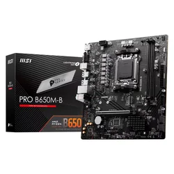 Placa Base MSI Pro B650M-B DDR5 Socket AM5 Chipset AMD B650 Micro ATX