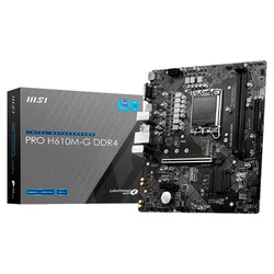 Placa Base MSI Pro H610M-G DDR4 Socket LGA 1700 Chipset Intel H610 Micro ATX